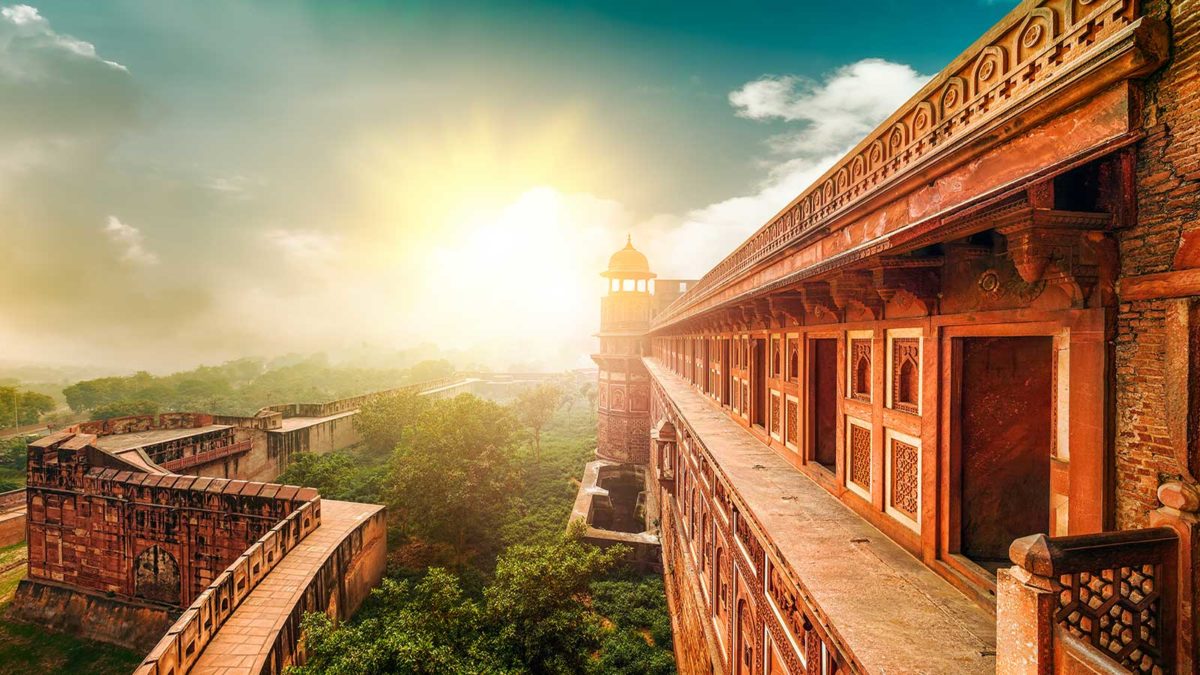 AGRA-FORT阿格拉城堡印度