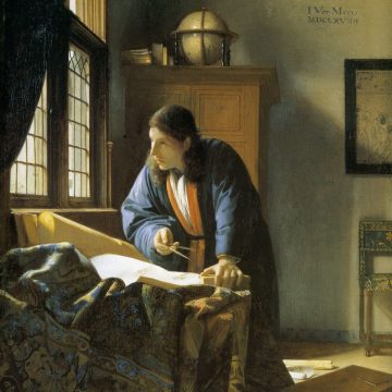 Vermeer-Geographer, 53x47, Louvre