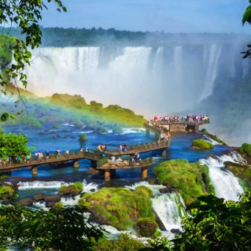 巴西側Iguazu-Falls.-M