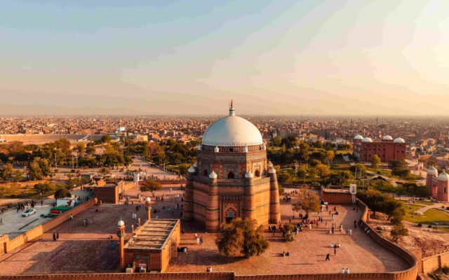 Tomb,Of,Hazrat,Shah,Rukn-e-alam,,Multan