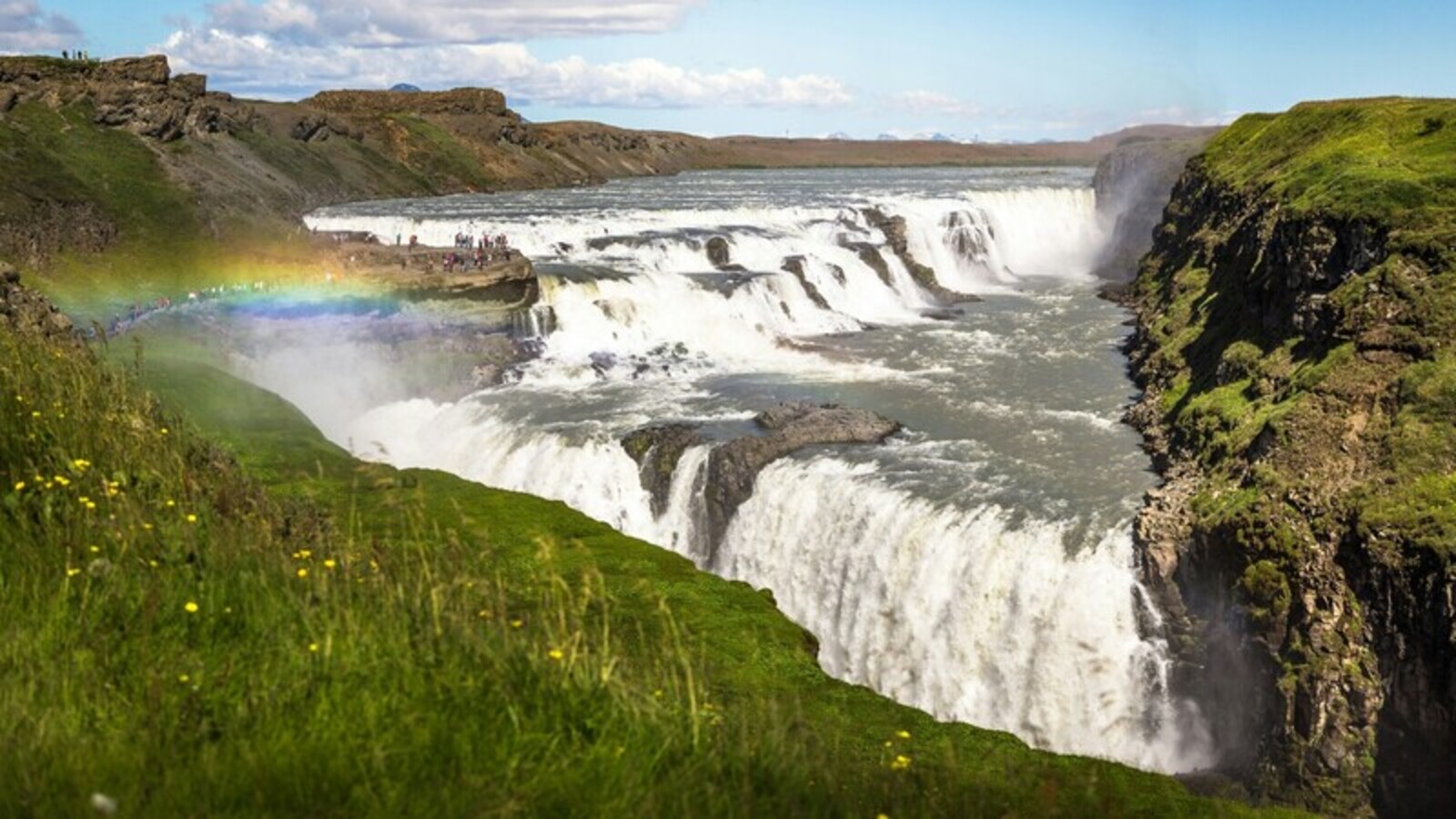 百夫長旅遊_歐洲_北歐_冰島格陵蘭_黃金瀑布Gullfoss-2