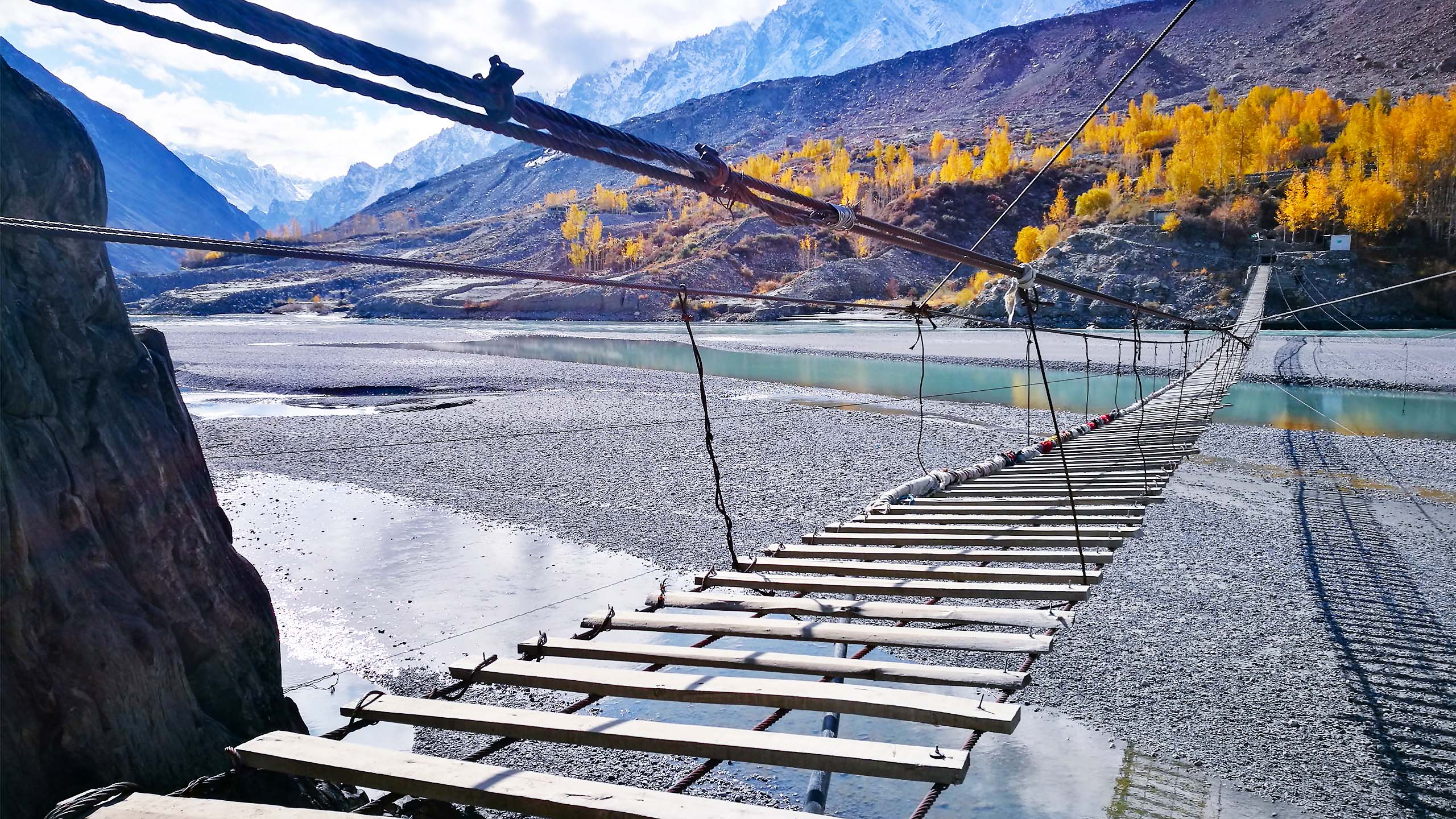 百夫長旅遊_亞洲_巴基斯坦_Hussaini Suspension Bridge1