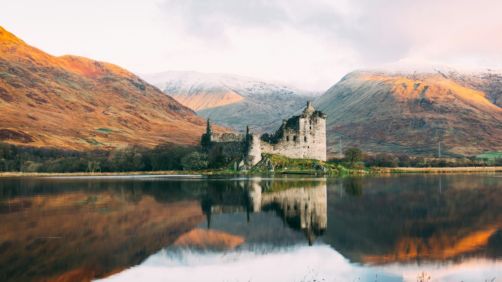 百夫長旅遊_歐洲_蘇格蘭_DBD-基爾亨堡Kilchurn-Castle